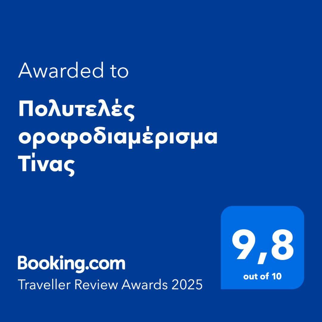 Πολυτελές Οροφοδιαμέρισμα Τίνας Волос Екстериор снимка
